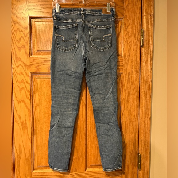 American Eagle Outfitters Super Hi Rise Next Level Stretch Jeggings - Picture 2 of 5